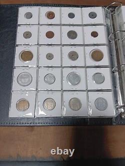 Large World Coin Collection With several Silver Coins