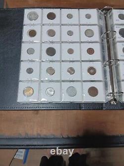 Large World Coin Collection With several Silver Coins