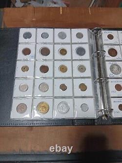 Large World Coin Collection With several Silver Coins