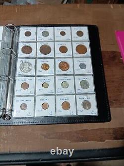 Large World Coin Collection With several Silver Coins