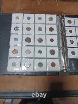 Large World Coin Collection With several Silver Coins