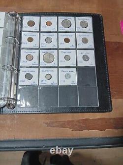 Large World Coin Collection With several Silver Coins