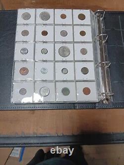 Large World Coin Collection With several Silver Coins