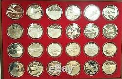 Legendary Aircraft Of World War II $50 Proof Silver Coin Set Marshall Islands