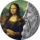 Leonardo Da Vinci World's Greatest Artists 2 Oz Silver Coin Republic Ghana 2019