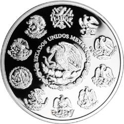 Libertad Mexico 2024 5 oz Silver Proof Coin in Capsule Mexico