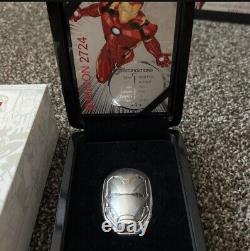 Limited Marvel Iron Man Silver Collectible Coin