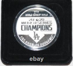 Los Angeles Dodgers 2020 World Series Champions. 999 Silver Limited Edition Coin