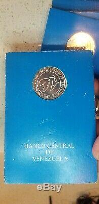 Lot 11 Venezuela 1981 100 Bolivares Silver Proof Commemorative World Coin