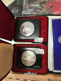 Lot 34 Huge World Coin Collection Canada UK Cayman UN Russia Retail $697 Silver