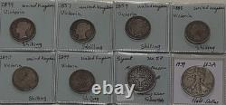 Lot Of 10 Silver Coins