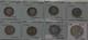 Lot Of 10 Silver Coins