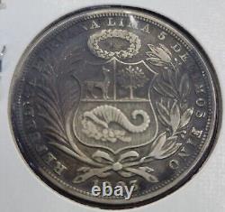 Lot Of 11 World Silver &Copper Coins. 1923. Peru Un Sol Silver. Best Of The Lot