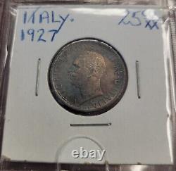 Lot Of 11 World Silver &Copper Coins. 1923. Peru Un Sol Silver. Best Of The Lot