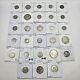 Lot Of 28 World Silver Coins China, Eygpt, U. K, Brazil, Sweden, Venezuela