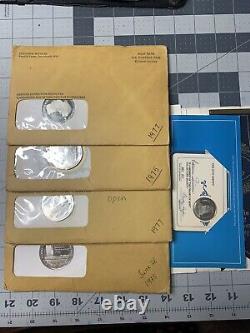 Lot Of 5 franklin mint coins In Original Mint Envelopes Really Rare Coins