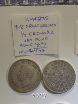 Lot Silver Coins Coin Lot 1.6365 OZ ASW