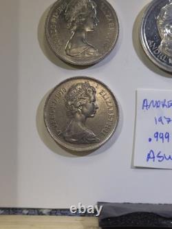 Lot Silver Coins Coin Lot 1.6365 OZ ASW
