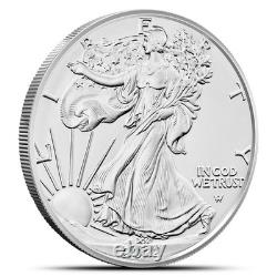 Lot of 10 2022 American Silver Eagle $1 Coin 999 Silver BU