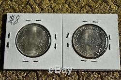 Lot of 11 Germany Silver Commem. 5 mark coins UNC world silver see description