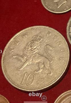 Lot of 14 Foreign Silver And Coins- Greece, England, Canada, Australia Witherrors