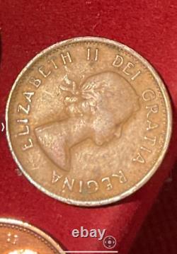 Lot of 14 Foreign Silver And Coins- Greece, England, Canada, Australia Witherrors