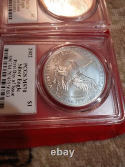 Lot of 2-2022 Len Buckley ASE's 1 of 500 Signd Corspng Ser#'s. #pb21 Fr Ship