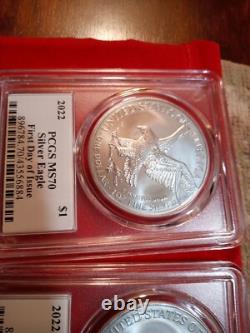 Lot of 2-2022 Len Buckley ASE's 1 of 500 Signd Corspng Ser#'s. #pb21 Fr Ship