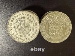 Lot of 30 Mexico's Last Silver Coin The 1957-1967 Un Peso 10% Silver