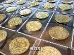 Lot of 30 Mexico's Last Silver Coin The 1957-1967 Un Peso 10% Silver