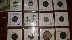 Lot of 40 Mexican Coins 37 SILVER