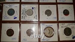 Lot of 40 Mexican Coins 37 SILVER