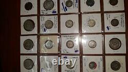 Lot of 40 Mexican Coins 37 SILVER