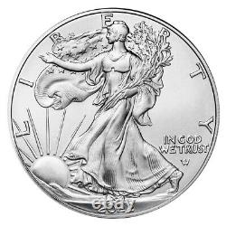 Lot of 5 2022 $1 American Silver Eagle 1 oz BU