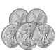 Lot Of 5 2023 $1 American Silver Eagle 1 Oz Bu