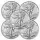 Lot Of 5 2023 $1 American Silver Eagle 1 Oz Bu