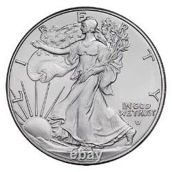 Lot of 5 2023 $1 American Silver Eagle 1 oz BU