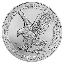 Lot of 5 2023 American Silver Eagle $1 Coin 999 Silver BU