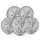 Lot Of 5 2024 $1 American Silver Eagle 1 Oz Bu