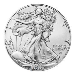 Lot of 5-2024 $1 American Silver Eagle 1 oz BU