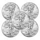 Lot Of 5 2024 American Silver Eagle $1 Coin 999 Silver Bu