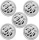Lot Of 5 X 2022 Panda 40th Anniversary. 999 Silver Coins In Mint Capsule