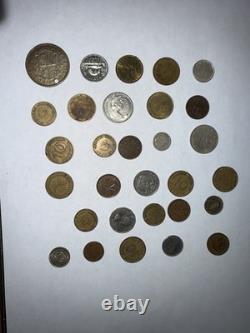 Lot of 69 Foreign Coins (Dates Range From 1700's Thru 1900's) LOT OF 69