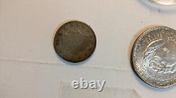 Lot of 9 Mixed World Silver Coin(s), mostly US, 4.375 troy ounce