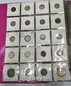 Lot of Coins Collection, 80 Coins includes Silver Coins
