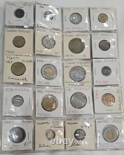 Lot of Coins Collection, 80 Coins includes Silver Coins