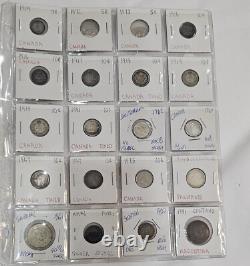Lot of Coins Collection, 80 Coins includes Silver Coins