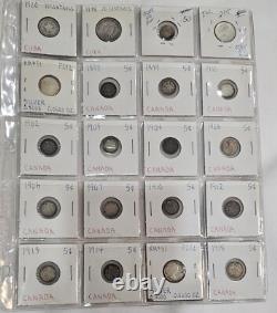 Lot of Coins Collection, 80 Coins includes Silver Coins
