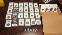 Lot of collectibles! OVER 100 coins Graded, Ungraded, Foreign, Silver, Vintage