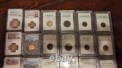 Lot of collectibles! OVER 100 coins Graded, Ungraded, Foreign, Silver, Vintage
